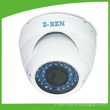Varifocal Dome Cameras with 1/3-inch Sony Effio Pick-up Device and 4 to 9mm Manual Varifocal Lens